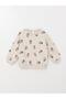 Crew Neck Long Sleeve Printed Baby Girl Sweatshirt 2-Piece (S3) - 3
