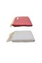 Set of 2 Peshtemal Beach Towels, 100% Cotton, Xxl 100x180cm, Marmaris, Red-grey - 3