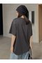 Women / Girls Smoked Oversize T-Shirt Stay Wild Printed - 4