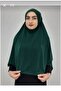 One Piece Practical Large Ready-made Scarf Green - 2