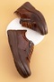 Genuine Leather Anatomical Sole Comfortable Zippered Shoes ndr.3802 - 7