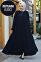Mevlana Abaya Navy Blue