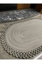 Dublin Series Jute, Patterned Door, Door Mat, Bath Mat, Balcony Mat / Gift, Household Item - 5