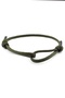 Khaki Green Paracord Adjustable Lacing Men's Bracelet M050D