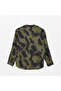 LCW Vision Patterned Long Sleeve Oversize Satin Women's Shirt - 2