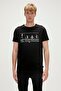 Feel You T-shirt Black Printed Men's T-Shirt