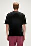 Re-black Recycle Black T-shirt Printed Men's T-Shirt - 4