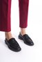 Black Skin Women's Loafer Casual Shoes Bg1095-112-0005 - 2