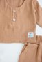 Baby Boy Girl and Children's Muslin Long Sleeve Pajama Set - 2