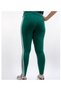 Women's Green Cotton Sports Leggings, Casual Leggings - 6