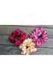 satin ring 3-piece set buckle