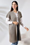 Women's Knitwear Vest - Patterned - Long - 5