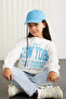HERMIA-GRM24050 75% cotton 25% polyester girl Ecru Green Sweatshirt - 5