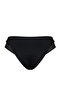 Black Mesh Detailed High Waist Regular Bikini Bottom TBESS24BA00143 - 9