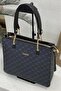 362 Women's Shoulder Bag Black Printed - 3