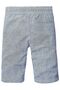 Boy's Indigo Canvas Linen Shorts - 2