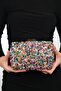 SEUL Beige Multi Pebble Women's Evening Dress Bag