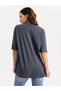 Womens Printed Women's / Girls Oversize Smoked Salas T-Shirt Boyfriend - 4