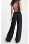 Women's Black Loose Fitting Wide Leg Comfortable Baggy Jean Jeans Black Loose Women's Trousers - 3