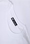 Unisex Fitness Gym No Pain No Gain Front Back Printed White Oversize T-shirt - 2