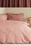 Doğalever Sakura Doğadan Colors Double Duvet Cover Set Dried Rose - 4