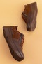 Genuine Leather Anatomical Sole Comfortable Zippered Shoes ndr.3802 - 4