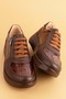Genuine Leather Anatomical Sole Comfortable Zippered Shoes ndr.3802 - 5