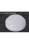 Rooster Artos 20W Round White Led Moisture Waterproof Bathroom Garden Modern Ceiling Lamp White Light 6500K - 2