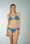 Triangle String Bikini Set - Blue