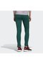 Women's Green Sports Leggings, Casual Leggings - 3