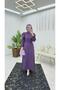 Dubai Crepe Sleeves Frilly Ferace - 3