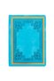 Vintage Old Book Notebook 14X20 Turquoise - 3