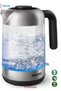 Evrekala Shop Glass Water Heater Philips Glass Kettle - Effective Evrekala - 1.7 Lt New Series Special Glass