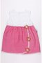 baby girl summer dress lace detailed checkered dress