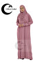 My Armanim one-piece islamic Dress multi-purpose Easy-to-Use with Headscarf prayer dress
