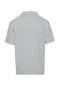 Lacivert Regular/Normal Kesim Çizgili Dokulu Polo Yaka T-shirt TMNSS24PO00035 - 8