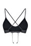 Black Bralet Glitter Bikini Top TBESS24BU00106 - 7