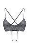 Black Bralet Glitter Bikini Top TBESS24BU00106 - 6