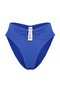Regular High Waist Bikini Bottom with Cobalt Accessories Tbess22Ba00001 - 7
