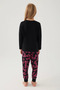 Barbie L1766-3 Girl's Long Sleeve Pajama Set - 5