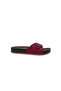 Parmi 21501 Women's Red Buckle Daily Use Slippers