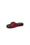 Parmi 21501 Women's Red Buckle Daily Use Slippers - 3