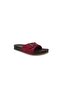 Parmi 21501 Women's Red Buckle Daily Use Slippers - 2