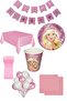 Cartoon Character 8-Person Plate, Glass, Fork, Balloon Party Set - 3