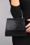 LAMAYA Black Stoned Women's Handbag - 2