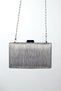 YADAYA Platinum Striped Women's Evening Dress Bag - 4