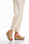 Women's Straw Filled Comfort Nut - Nude Slippers - 2
