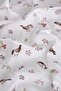 Oeko-tex Certified 80x90cm Bird 100% Cotton Baby Muslin Blanket - 2