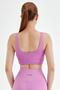 Women's Pink Sports Bra - 2