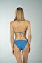 Triangle String Bikini Set - Blue - 7